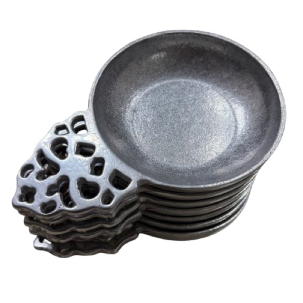 Vintage Pewter Wilton Armetale RWP Porringer Porridge Bowl Small Dish Set Silver